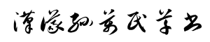 汉仪孙万民草书